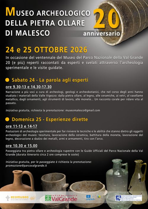 Esperienze dirette in Valle Vigezzo per i vent’anni del Museo